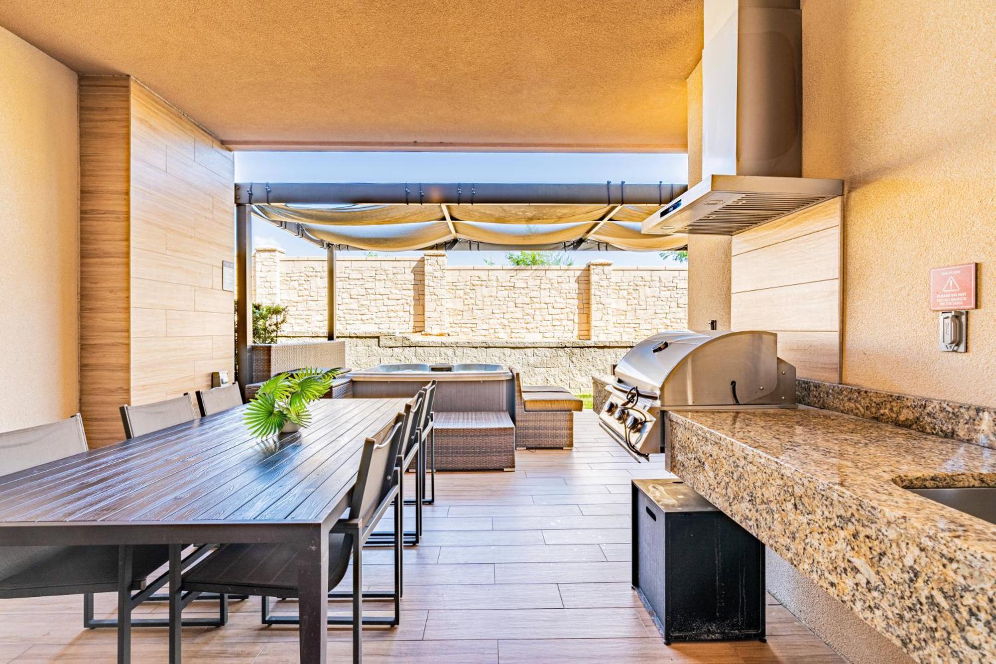 Private Hot Tub Bbq Grill At Magic Village Views Orlando Buitenkant foto